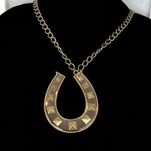 COPY - Betsey Johnson Throwback Horseshoe Necklace